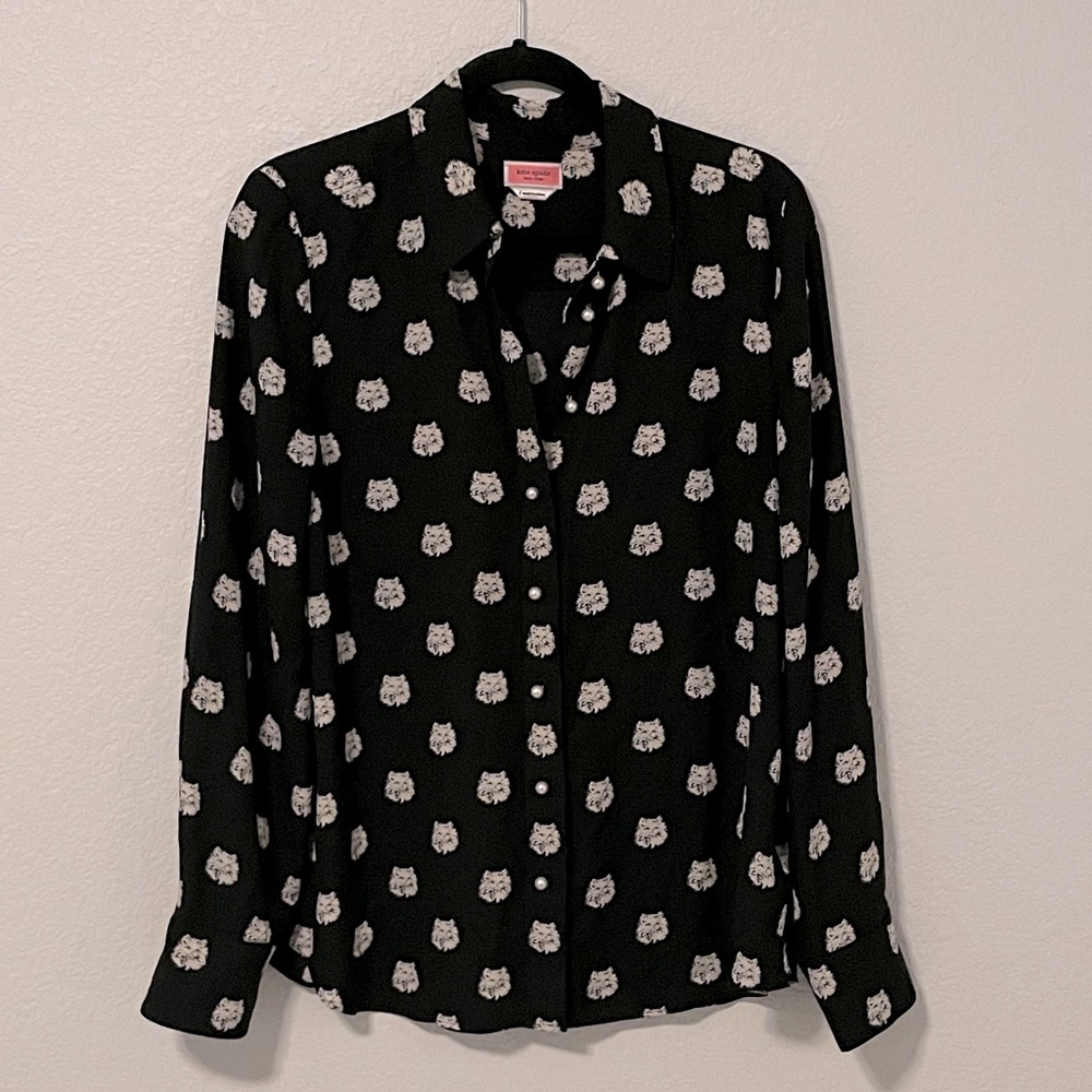 Kate Spade Cat Dot Top
